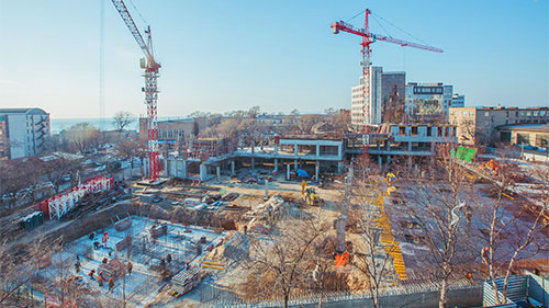 Использование металлопроката в стройке Жилых комплексов в Крыму Постройка жилых комплексов