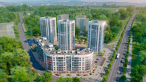 Жилые комплексы в Крыму строятся благодаря поставкам металлопроката Металл в жилых комплексах