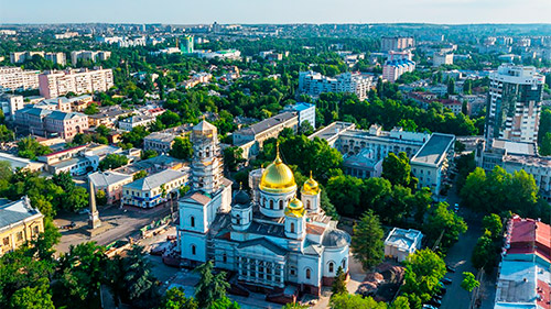 Здание центрального офиса в Симферополе Офис